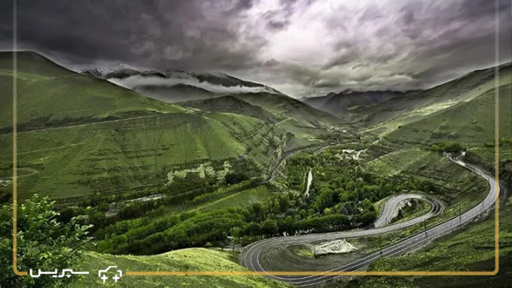 جاده فیروزکوه، زیباترین جاده های ایران در بهار