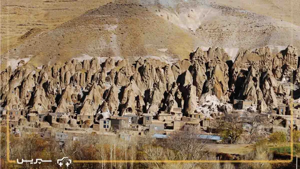 روستای کندوان، از جاهای دیدنی اطراف تبریز در پاییز 