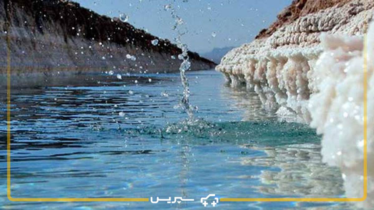 دریاچه نمک‌خور در سفر به کویر مصر با ماشین شخصی